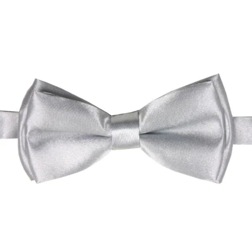 Silver Children's Size Bow Tie Adjustable neck‎ from 12